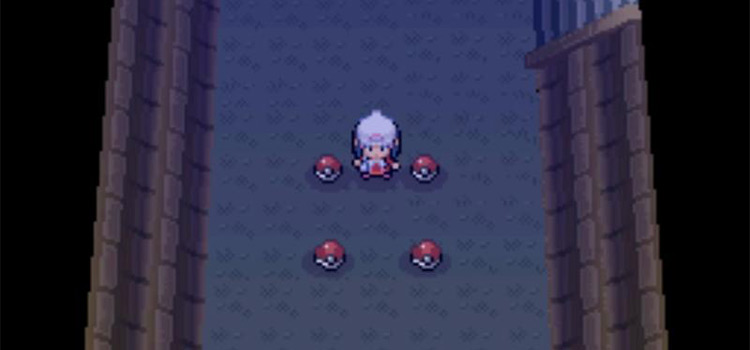 HM05 in the chamber in Solaceon Ruins (Pokémon Platinum)