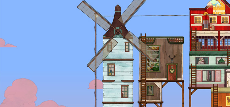 The Windmill on the ship in Spiritfarer