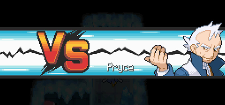 Pryce Gym Battle Vignette in Pokémon HGSS