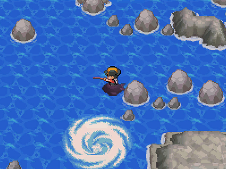 Fishing with the Good Rod on Route 42 / Pokémon HGSS