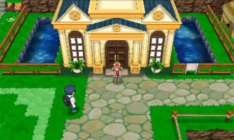 Outside the Battle Maison Replica / Pokemon ORAS