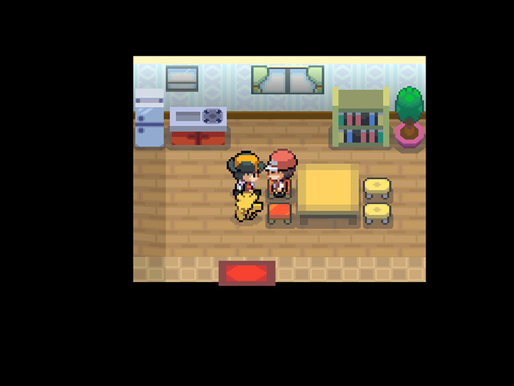 In Richard’s house, north of the Poké Mart / Pokémon HeartGold and SoulSilver