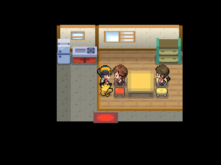 In Ayana’s house, on the eastern side of Blackthorn City / Pokémon HeartGold and SoulSilver