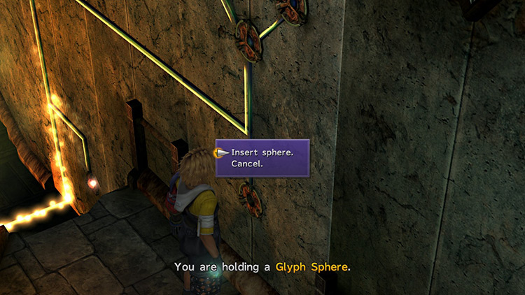 Placing the Glyph Sphere / FFX