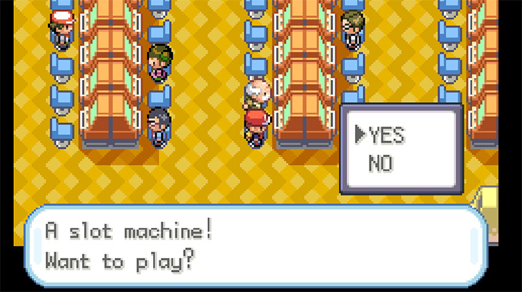 Playing the Slot Machines in the Rocket Game Corner / Pokémon FireRed and LeafGreen