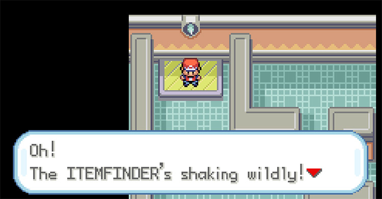 Item Finder shaking while finding the Macho Brace / Pokémon FireRed and LeafGreen