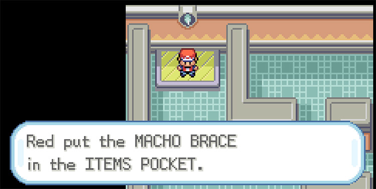 Finding the Macho Brace with the Item Finder / Pokémon FireRed and LeafGreen