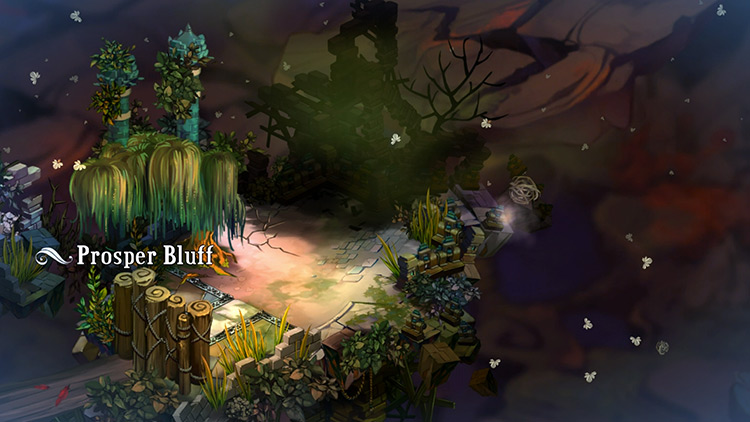 Prosper Bluff Level Screenshot / Bastion