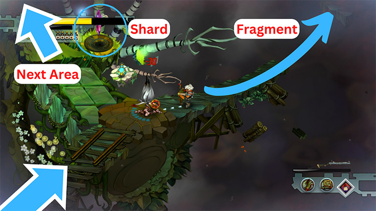 Pick Up the Fragment and the Shard / Bastion