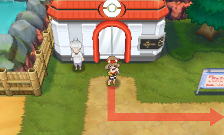 Lavaridge Town’s Pokémon Center / Pokémon Omega Ruby and Alpha Sapphire