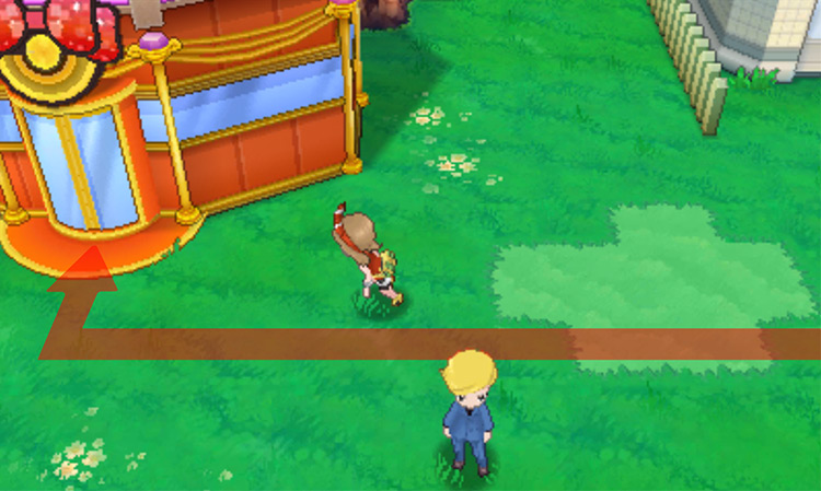 Outside the Verdanturf Contest Hall / Pokémon Omega Ruby and Alpha Sapphire