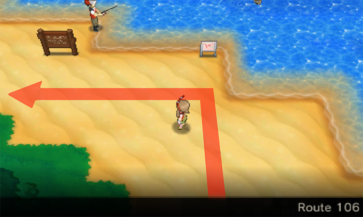 Route 106 / Pokémon Omega Ruby and Alpha Sapphire