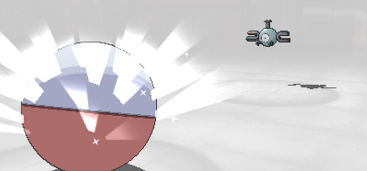 Electrode using Flash in battle (Pokémon Omega Ruby)