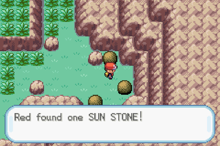 Picking up the Sun Stone / Pokémon FireRed and LeafGreen