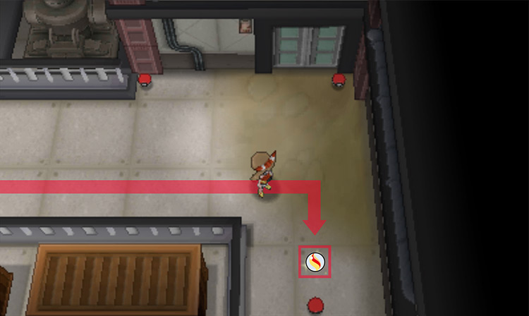 The location of the Ampharosite / Pokémon Omega Ruby and Alpha Sapphire