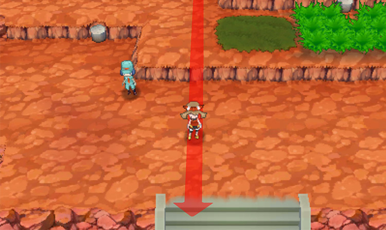 Jagged Pass’ south exit / Pokémon Omega Ruby and Alpha Sapphire