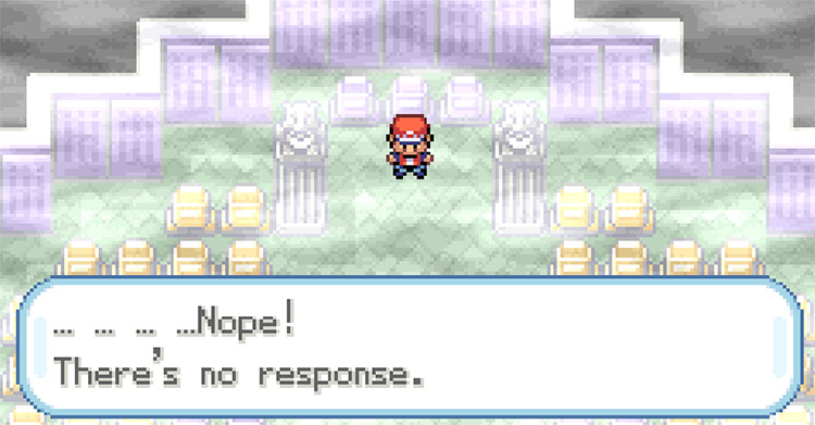No response from using the Item Finder in Pokémon Tower / Pokemon FRLG
