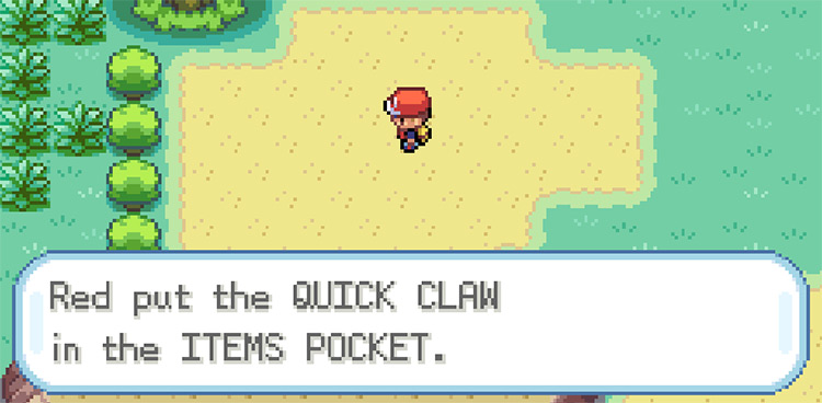 Picking up the Quick Claw in the Safari Zone / Pokemon FRLG