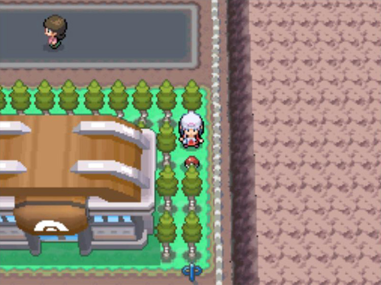 Super Potion behind Eterna Gym. / Pokémon Platinum