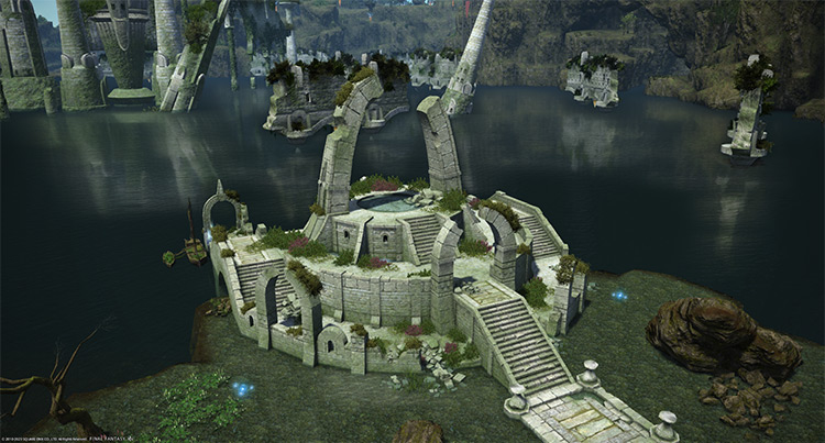 The Wanderer's Palace (Hard) entrance / Final Fantasy XIV