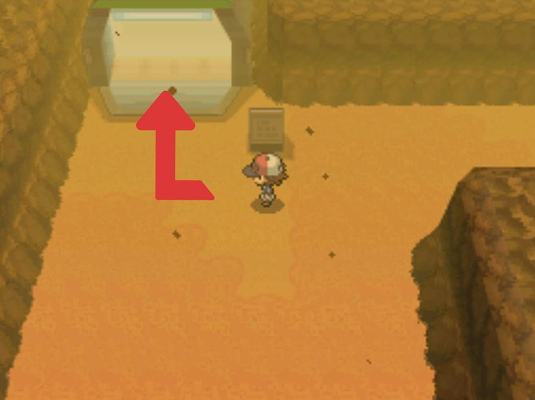 Head North and enter the Desert Resort gate / Pokémon BW