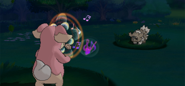Using Round in battle in Pokémon Omega Ruby