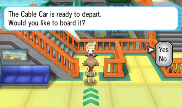 Boarding the Cable Car / Pokémon Omega Ruby and Alpha Sapphire