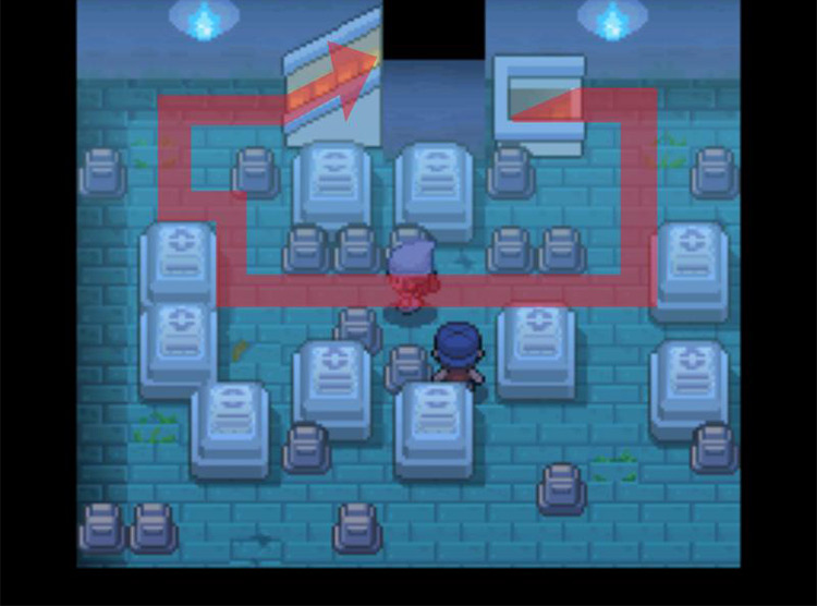 The Lost Tower, 2F. / Pokémon Platinum