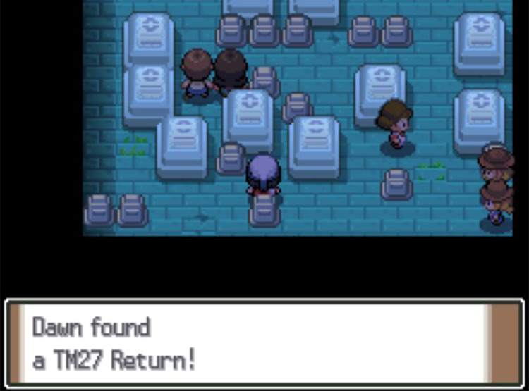 Acquiring TM27 Return. / Pokémon Platinum