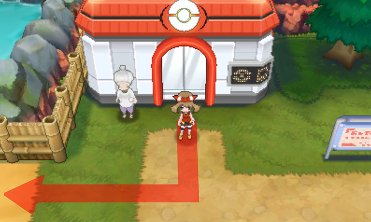 Lavaridge Town PokeCenter / Pokémon Omega Ruby and Alpha Sapphire