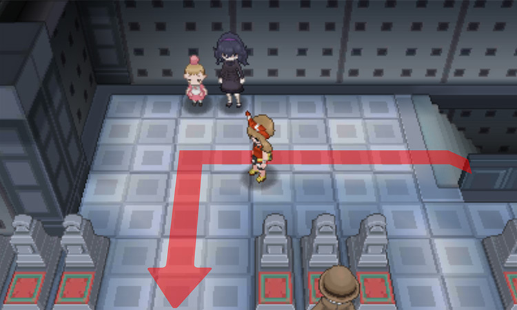 The third floor of Mt. Pyre / Pokémon Omega Ruby and Alpha Sapphire