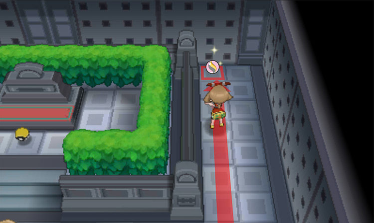 The location of the Medichamite / Pokémon Omega Ruby and Alpha Sapphire
