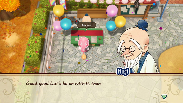 Mugi starts the Fluffy Festival. / Story of Seasons: Friends of Mineral Town