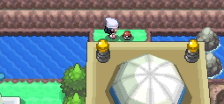 TM24 Thunderbolt Location behind Valley Windworks (Pokémon Platinum)