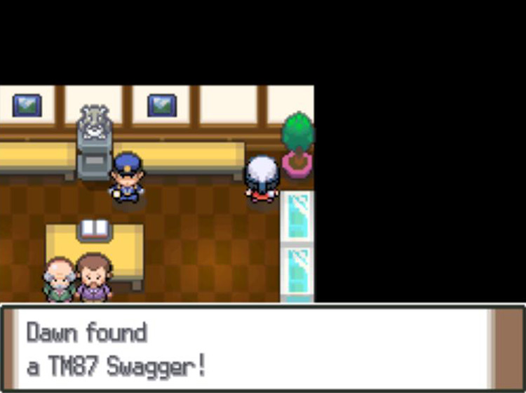 Acquiring TM87 Swagger from Mr. Backlot’s office / Pokémon Platinum