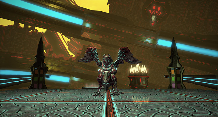 The Curator boss screenshot / Final Fantasy XIV