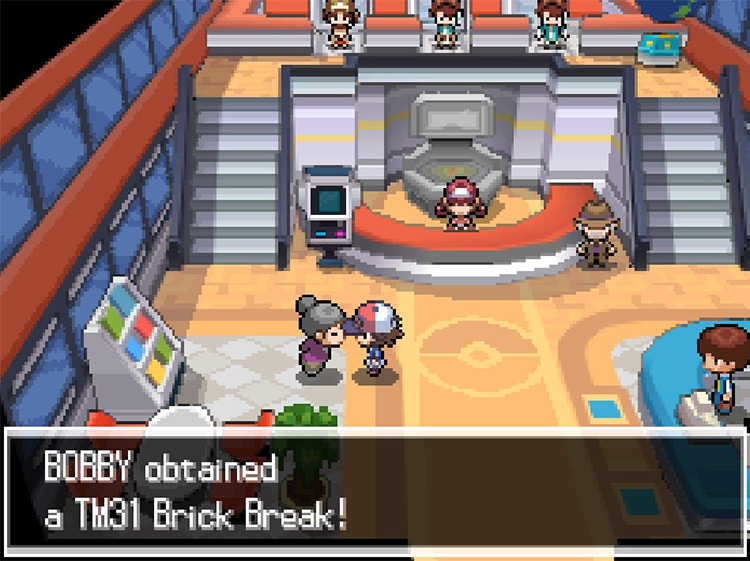 WHERE TO FIND TM31 BRICK BREAK ON POKEMON BLACK AND WHITE 