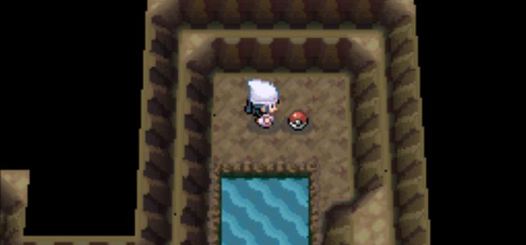 TM03 Location in the Ravaged Path (Pokémon Platinum)