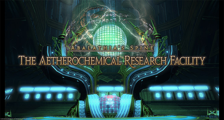 The Aetherochemical Research Facility dungeon / Final Fantasy XIV