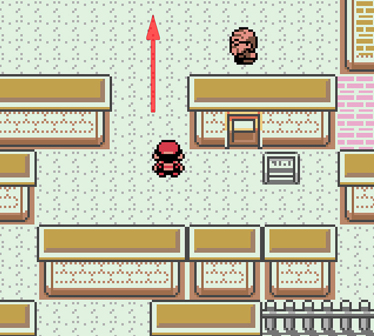 Follow the path up this time / Pokémon Crystal