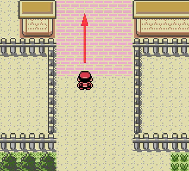 Entering Goldenrod City from Route 34 / Pokémon Crystal