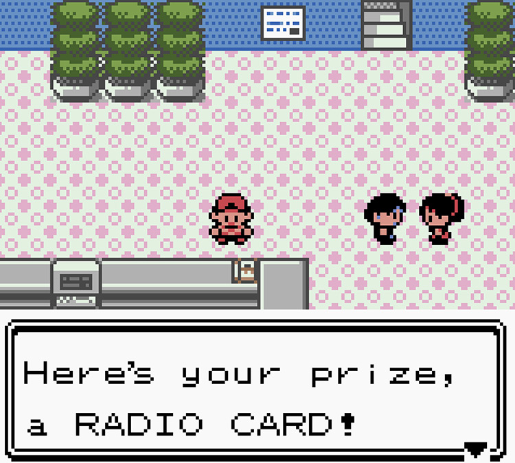 Receiving the Radio Card / Pokémon Crystal