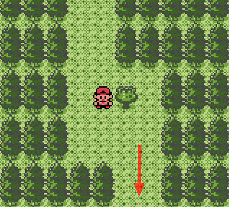 You can take the berry from the tree / Pokémon Crystal