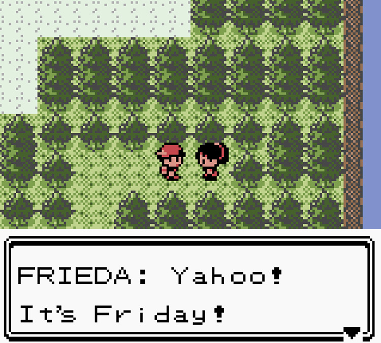 Talking to Frieda / Pokémon Crystal