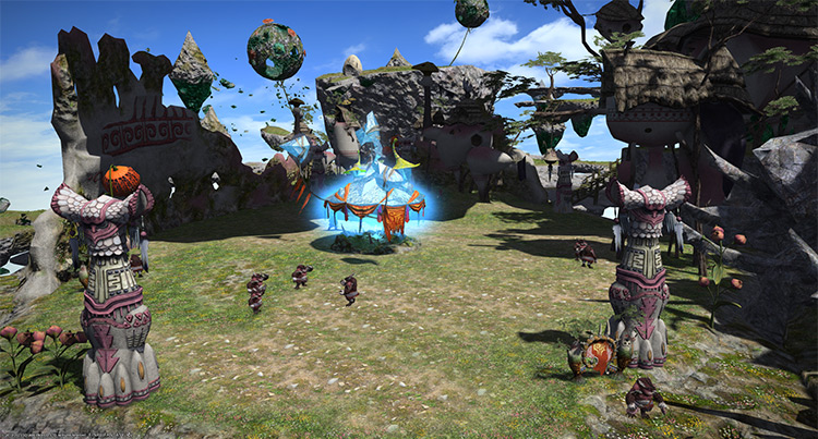 Ok’Zundu, home of the Zundu tribe / Final Fantasy XIV