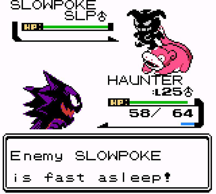 Using Nightmare in battle / Pokémon Crystal