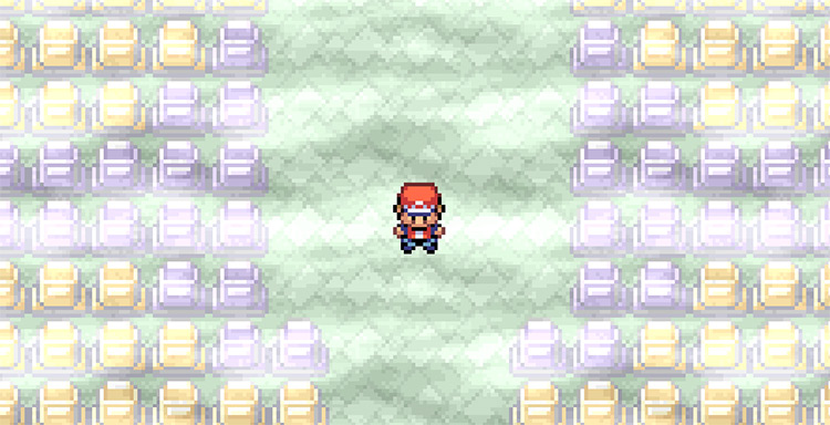 Looking for Cubone on the top floor of the Pokémon Tower / Pokémon FireRed and LeafGreen
