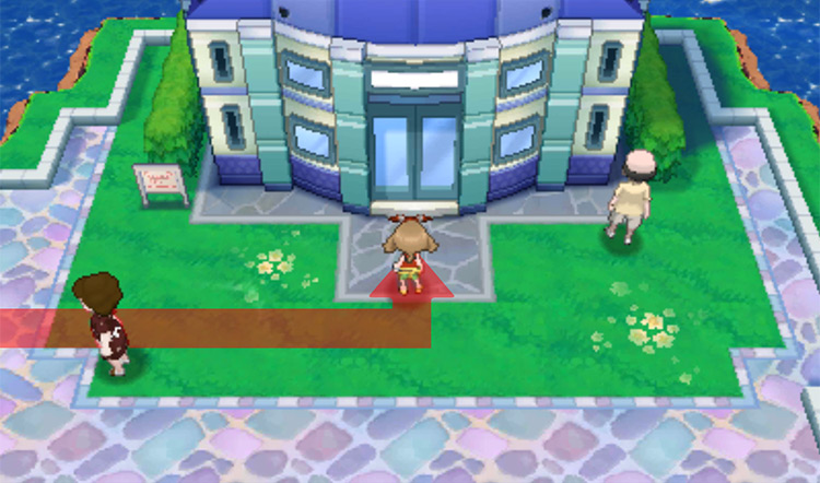 Outside the Oceanic Museum / Pokémon Omega Ruby and Alpha Sapphire