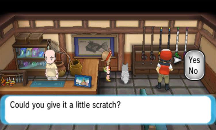 The location of the Gyaradosite / Pokémon Omega Ruby and Alpha Sapphire