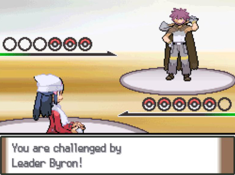 Battling Canalave City’s Gym Leader, Byron / Pokémon Platinum